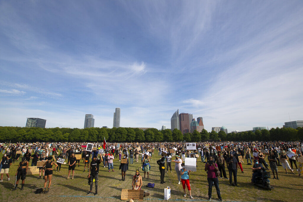 APTOPIX America Protests Netherlands